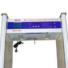 6.0" LCD Screen 8/10 zones Archway Metal Detector with fire-proof plate material